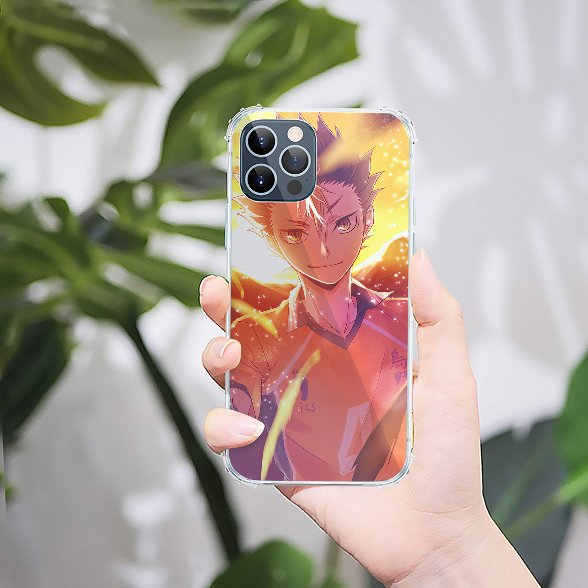 （画像用） ハイキュー!! Haikyu!! 【iPhone 12シリーズ対応】透明スマホケース（クリアソフトケース）